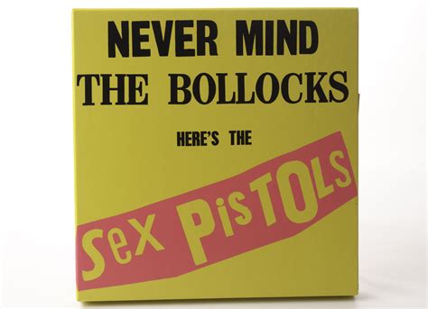 Sex Pistols Never Mind The Bollocks Here’s The Sex Pistols Limited Edition Remastered Three C