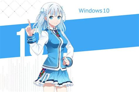 Windows 10 Official Anime Mascot Telah Di Rilis Takumi