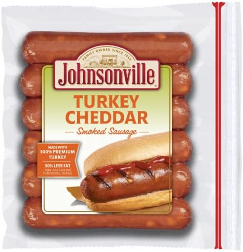 Johnsonville Turkey Cheddar Smoked Sausages 135 Oz Dillons Food Stores