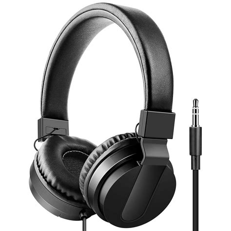 Art & Sound On-Ear Wired Headphones with Built-In Mic | Wired Headset ...