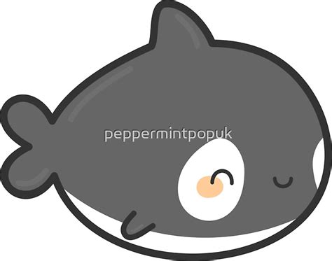 Cute Killer Whale Stickers By Peppermintpopuk Redbubble