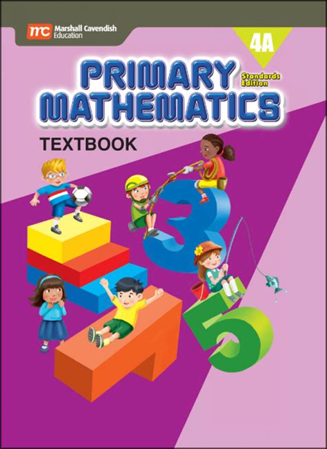 Primary Mathematics Textbook 4a Standards Edition Marshall Cavendish