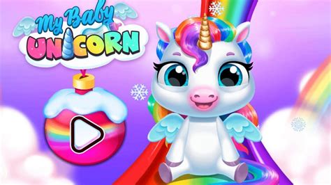 Fun Newborn Pony Care Kids Game ♡ My Baby Unicorn ♡ Cute Pet Care