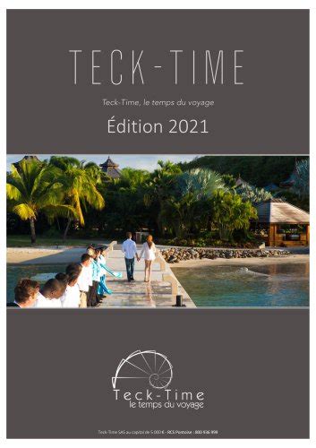 Tous Les Catalogues Et Fiches Techniques PDF Teck Time