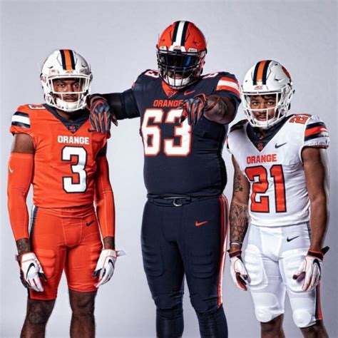 Syracuse Orange Unveil New Football Uniforms Chris Creamers
