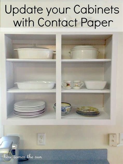 Add to compare compare now. Update your kitchen cabinets with contact paper DIY ...
