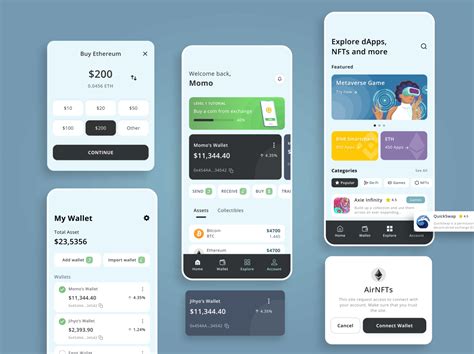 Defi Wallet Ui Design Component By Izzul Syazwan On Dribbble