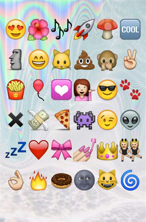 Free Download Group Of Weird Emoji Wallpaper I Made We Heart It