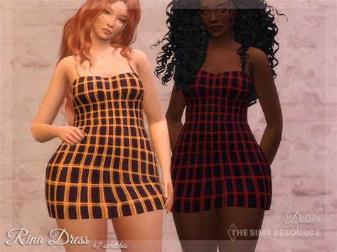 Dissia Rina Dress 47 Swatches Base Game
