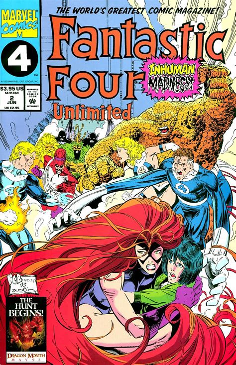 Fantastic Four Unlimited Vol 1 2 Marvel Comics Database