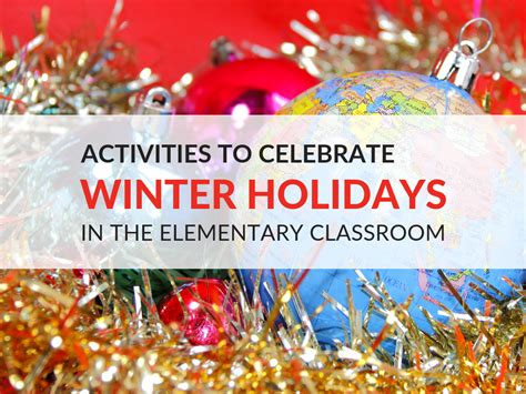 Winter Holidays Around The World Lesson Plans For Elementary Students