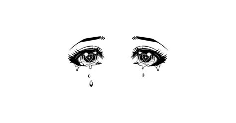 Pictures closed eye crying drawing drawings art gallery. Crying Eyes Love Anime By Herukus