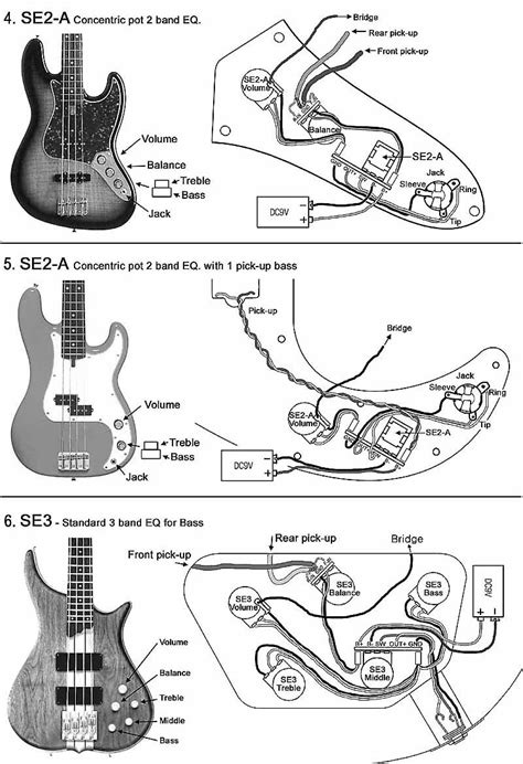 Fender Precision Bass Wiring Schematic