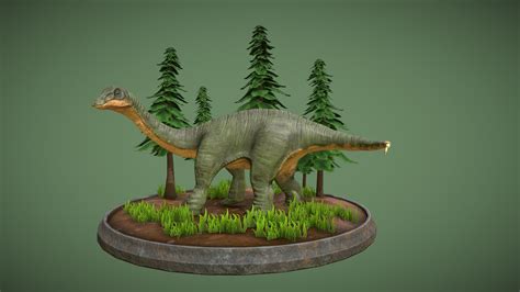 Apatosaurus 3d Model By Dan Jay Drj3d E1deb9f Sketchfab