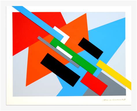 Geometric Abstraction Hard Edge 27 By Artist Bryce Hudson Bryce Hudson