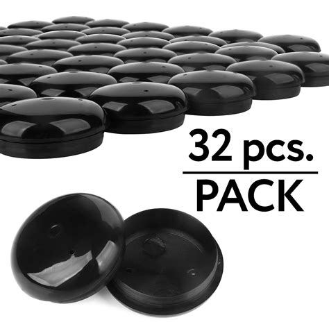 32 Pack 1 12” Patio Furniture Glidesfeetcaps For Wrought Iron
