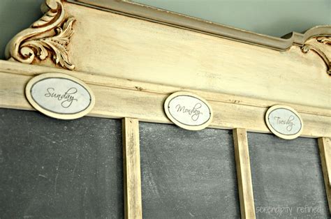 Serendipity Refined Blog Diy Chalkboard Wall Calender