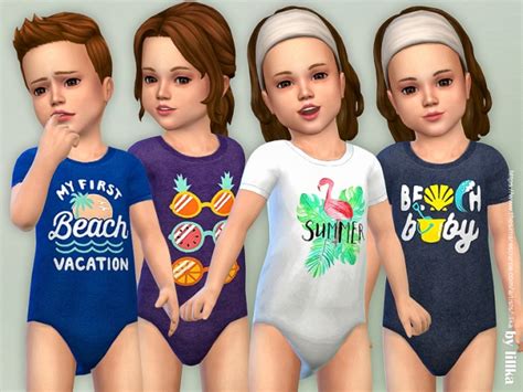 Toddler Onesie 11 By Lillka At Tsr Sims 4 Updates