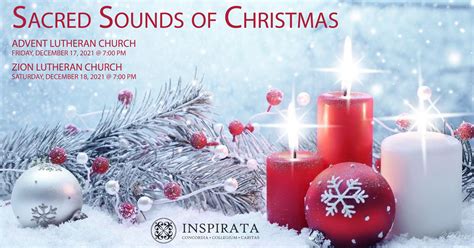 Sacred Sounds of Christmas – INSPIRATA