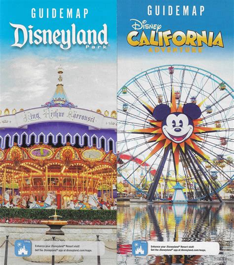 2023 Disneyland Resort Guide Maps