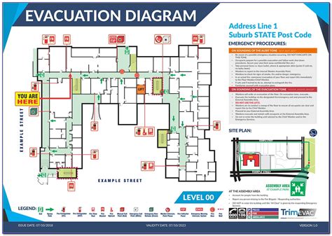 Home Fire Evacuation Plan Template