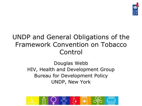 Ppt Undp And General Obligations Of The Framework Convention On Tobacco Control Powerpoint