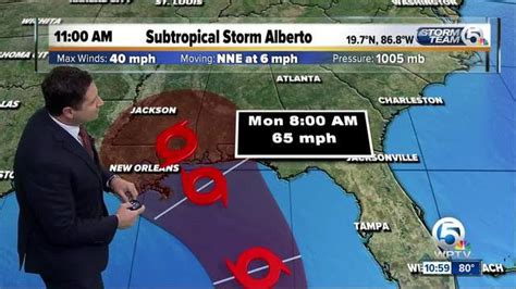 Subtropical Storm Alberto Forms In The Gulf