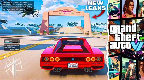 Gta 6 New Leaks Removed Official Announcement Reveal And Trailer