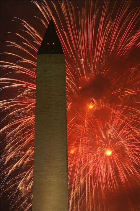 Washington Monument Washington Monument Memorial Monument Fireworks