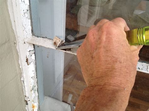To remove a thick layer of putty, usescraper. How To Restore Steel Windows | The Craftsman Blog