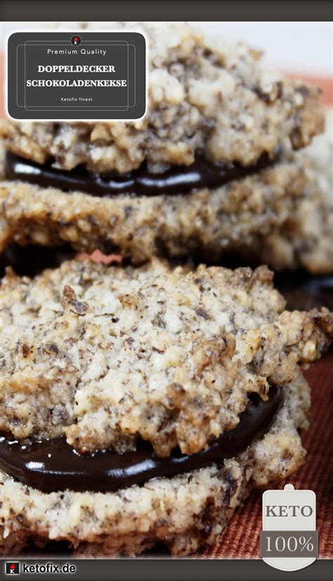 Mit diesen partytauglichen doppeldeckern steigt die feierlaune ins unermessliche :) doppeldecker mit mohn und apfel den backofen auf 200°c vorheizen. Doppeldecker Schokoladenkekse | Rezept | Schokoladenkekse ...