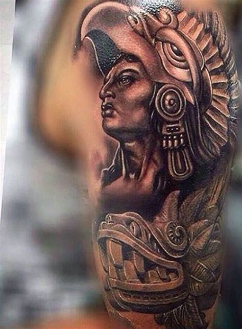 100 Mejores Tatuajes Aztecas Para Hombre Y Su Significado