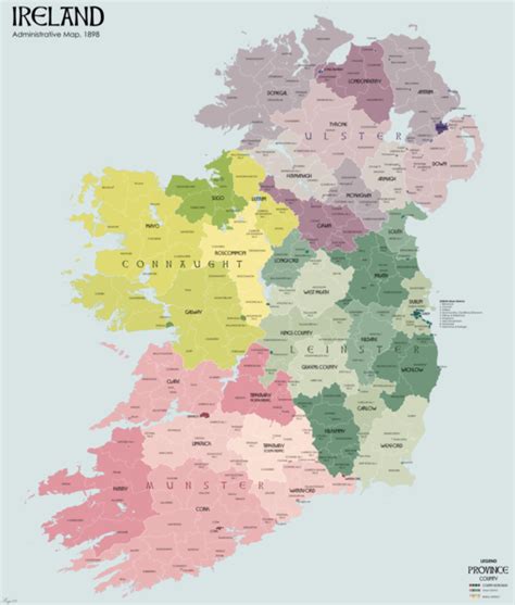 Counties Of Ireland Guide And Map Ireland Travel Guides