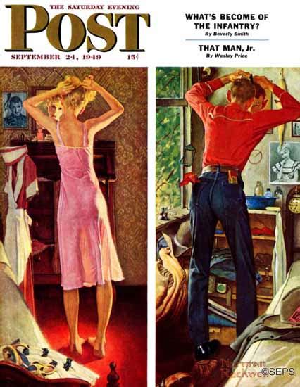 Norman Rockwell Saturday Evening Post The Date 19490924 Sex Appeal