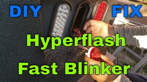 How To Fix Fast Blinkers And Hyper Flash With Load Resistors On Cars