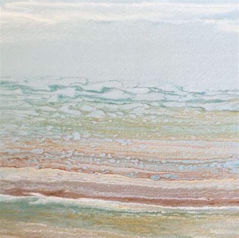 Contemporary Artists Of Colorado Abstract Seascape Painting Coastal