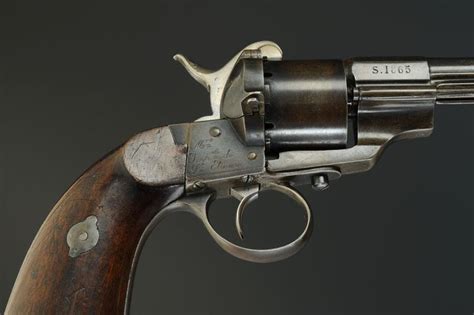 Revolver Lefaucheux De Marine ModÈle 1858 S 1865 Second Empire