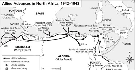 World War 2 In Europe And North Africa Map Wwii Mcgregors Social