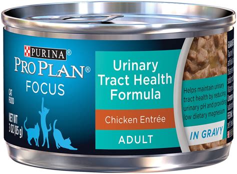 Each and every meal offered in our wet cat food range has. Purina Pro Plan Focus Adult Urinary Tract Health Chicken ...