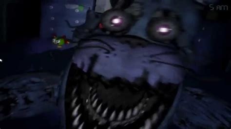 Five Nights At Freddys 4 Bonnie Second Jumpscare Youtube