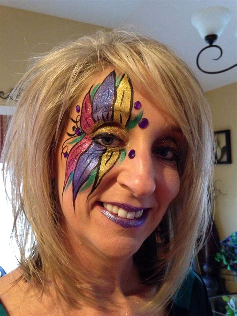 Mardi Gras Face Painting