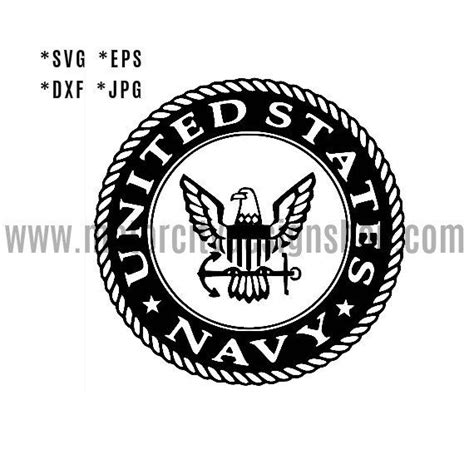Download US NAVY SVG Eps Dxf Jpeg Format Vector Design by ...