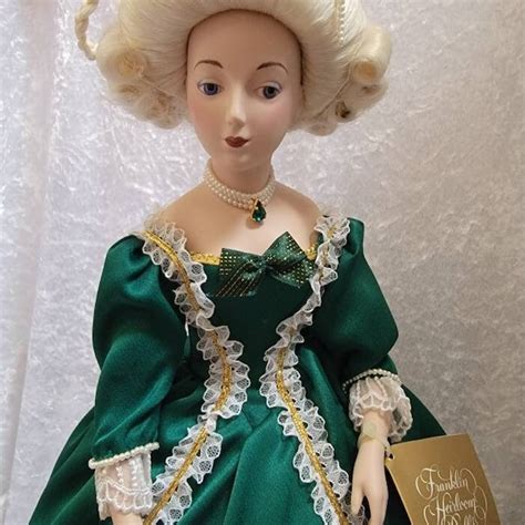 Franklin Mint Marie Antoinette Porcelain Doll Etsy
