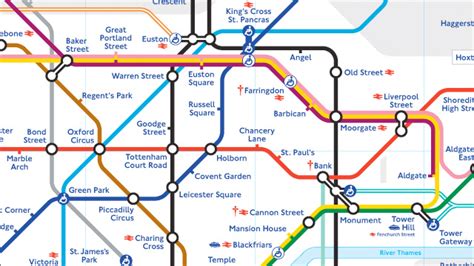 A4 Printable London Underground Map