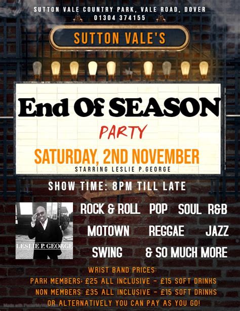 End Of Season Party The Clarendon Hotel