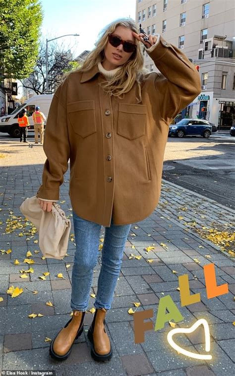 Pregnant Elsa Hosk Shares A Glimpse Of Her Blossoming Baby Bump In