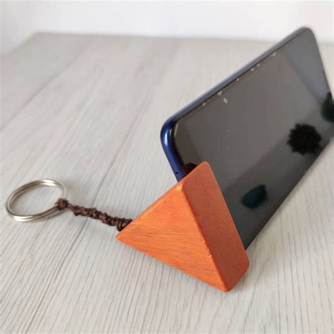 Wooden Phone Holder Cell Phone Holder Support Telephone Woodworking