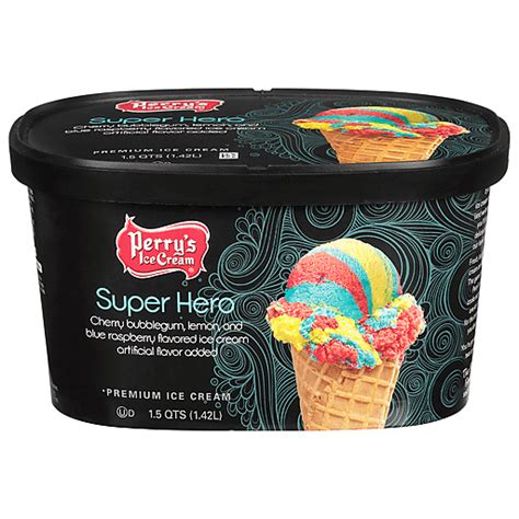 Perrys Ice Cream Premium Super Hero Ice Cream 15 Qt Ice Cream