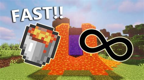 Learn how to make infinite lava source in minecraft, this will allow you to make an infinite lava supply, so you can have unlimited lava buckets and lava in. How To Make An Infinite Lava Source Fast Minecraft 1.16 ...