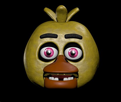 Chica The Chicken Head By Rippertrap On Deviantart